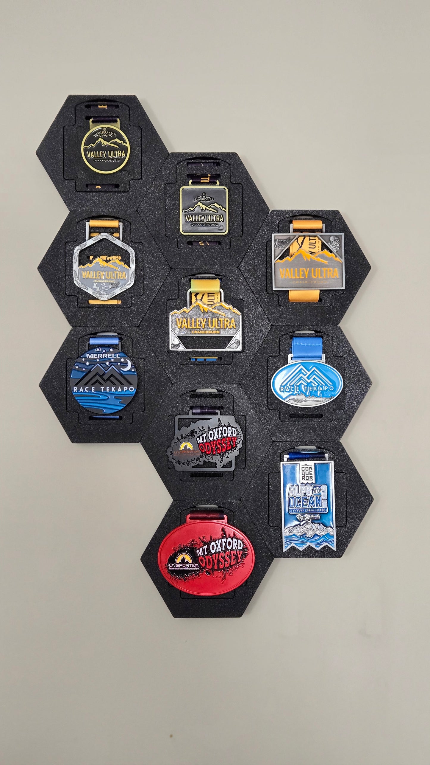 3D Printed Medal Holders – Wall Mounted Display